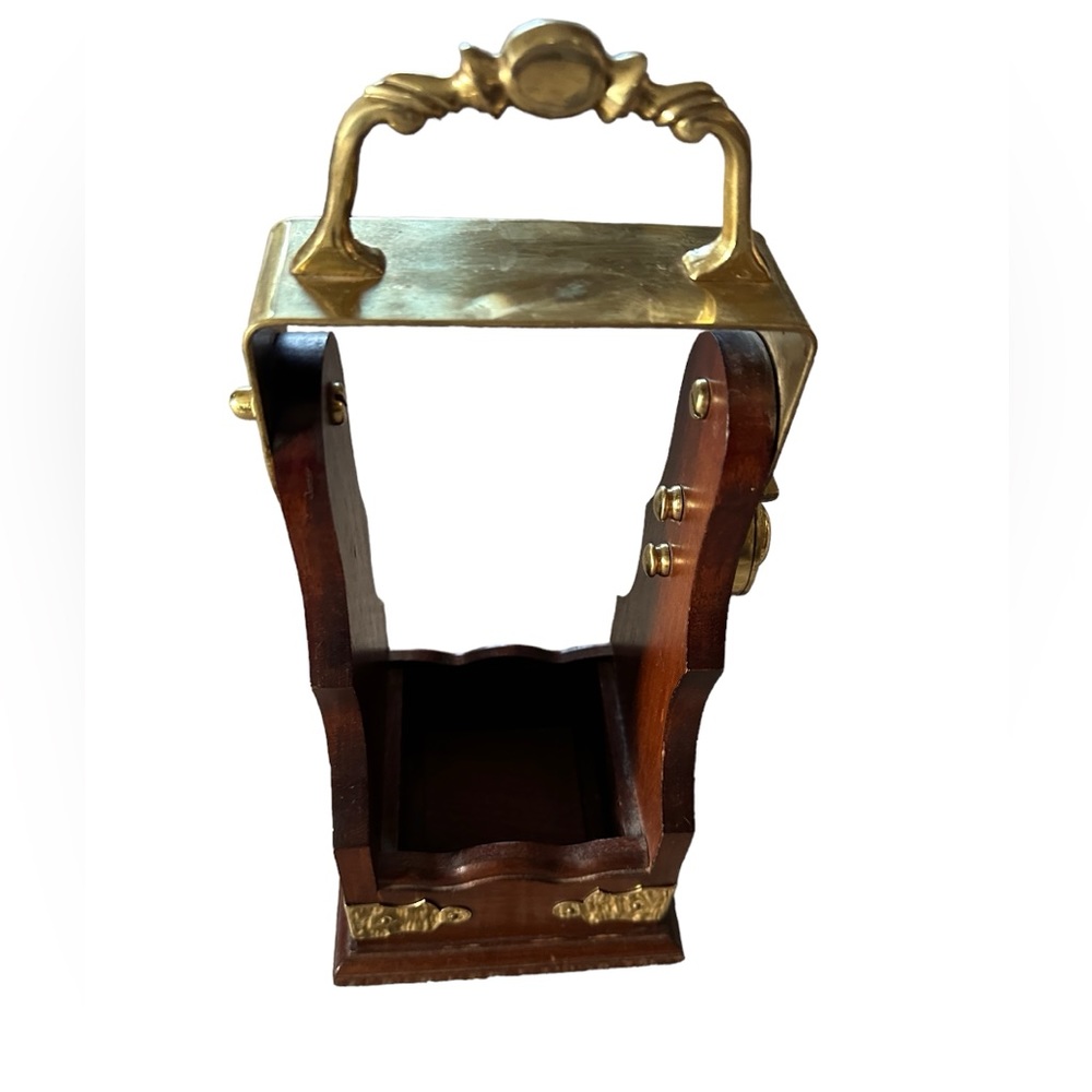 Single Tantalus Bottle Holder/Caddy Liquor Antique Whiskey Cognac 20th Century